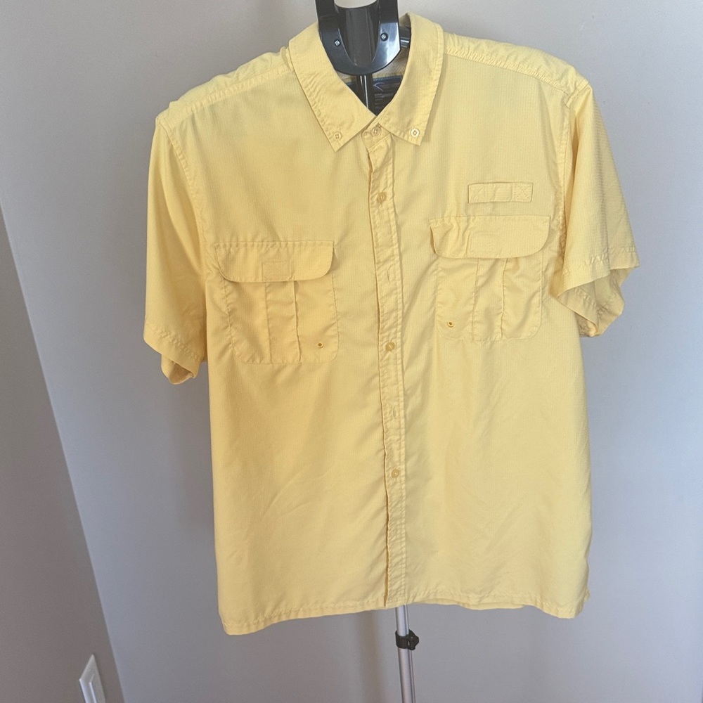 X-Caster Yellow Sun Protection Shirt